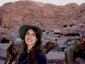 Renae smiles bigger than a camel